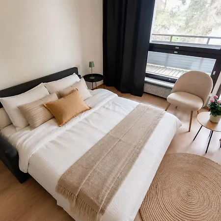 Boreal Pines In Rovaniemi, Lapland With Sauna, Balcony For Northern Lights & Free Parking דירה